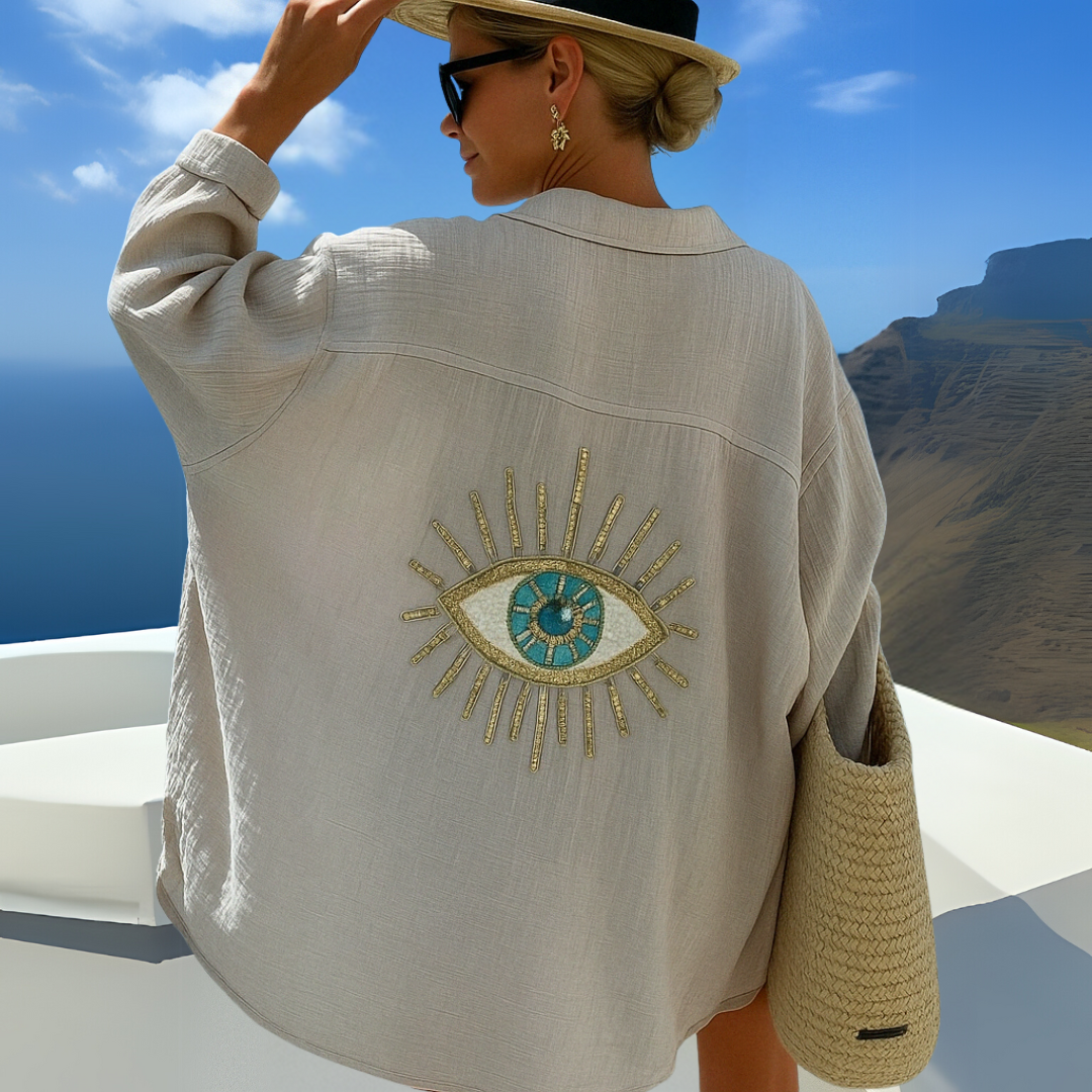 Annemiek™ | Ibiza Stil Casual Bluse