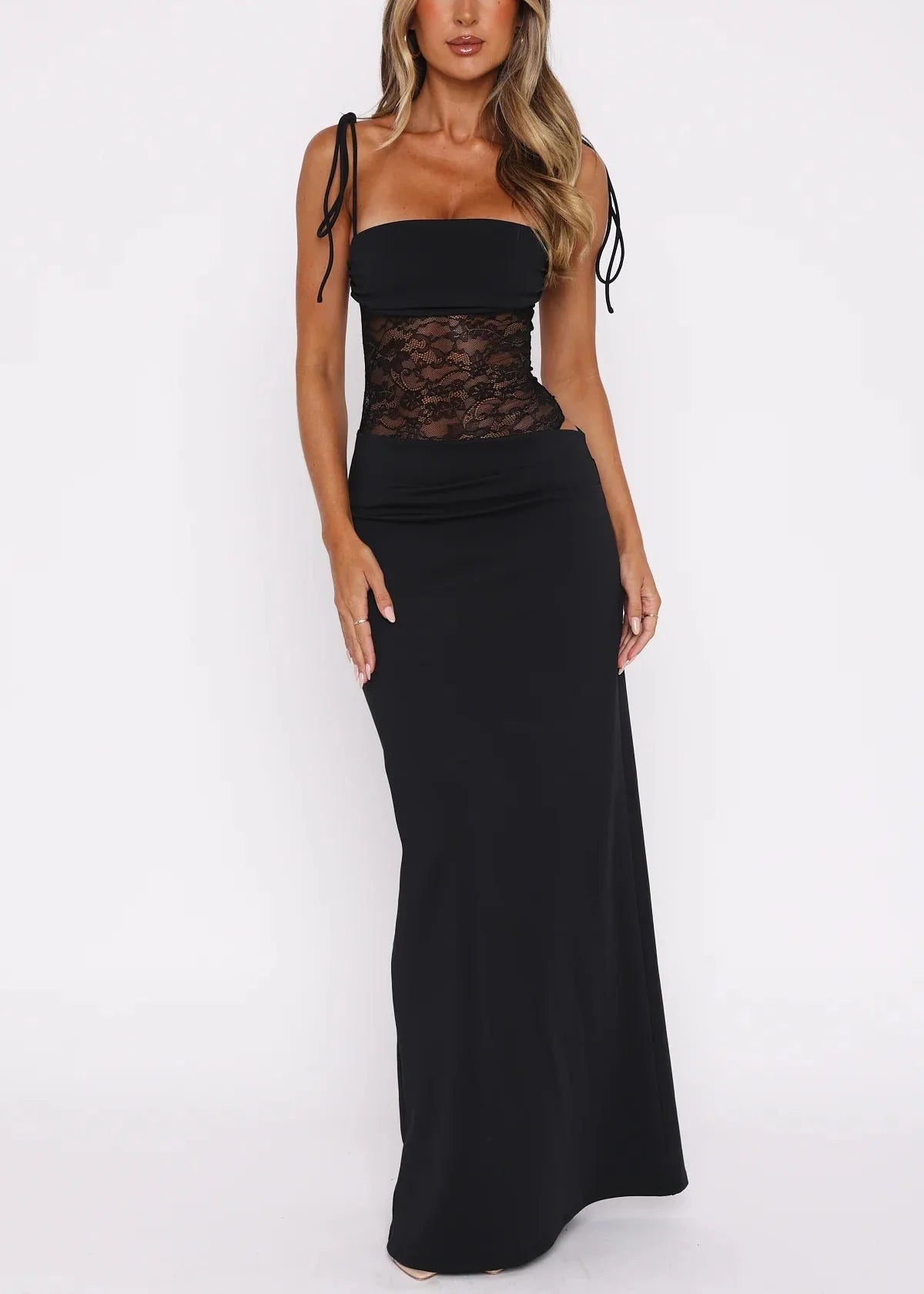 Alma Maxi Kjole - Sitron