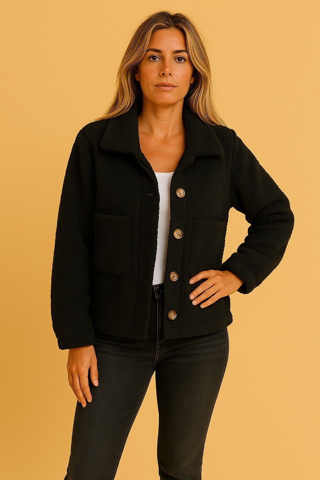 Amber | Varm kort vårjakke