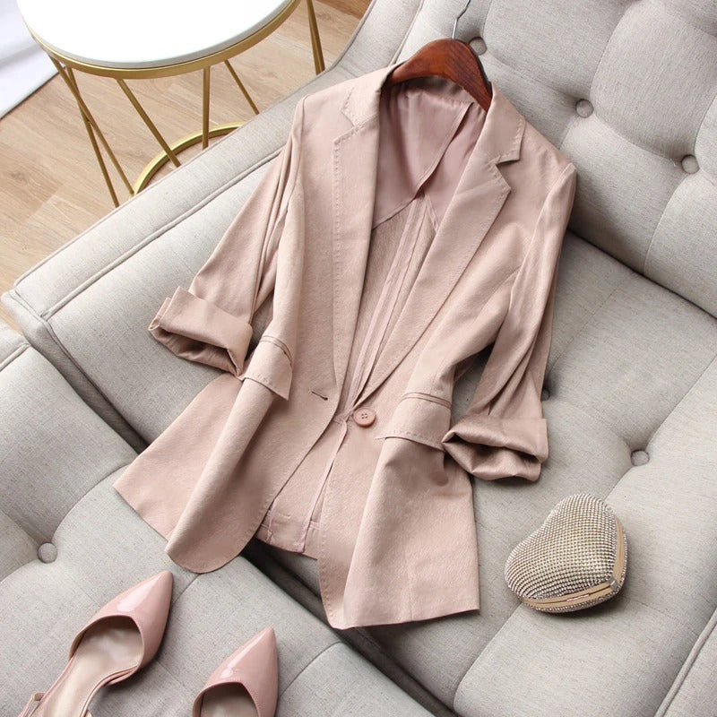 ALENA™ SILK BLAZER