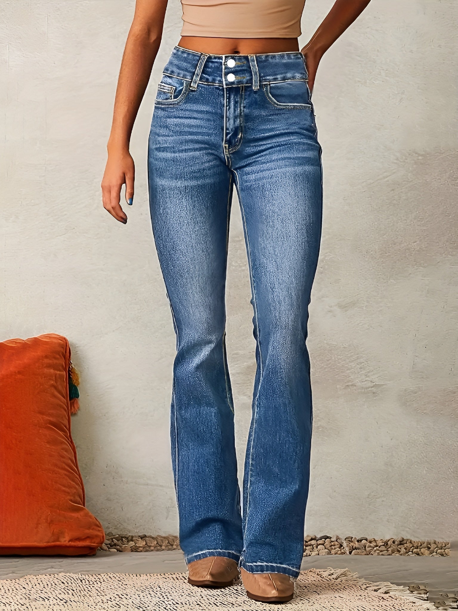 Elin™ | Høykvalitets Flared Jeans