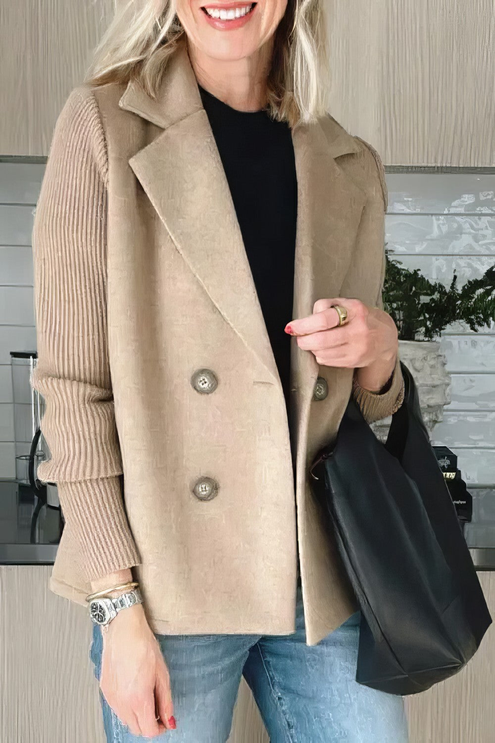 Claire Elegant Dame Blazer – Tidløs Stil og Komfort